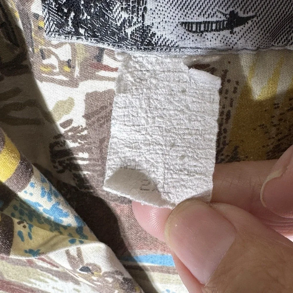 KONA COAST Hawaiian Shirt Fish Print Made In Hawaii Men's Size XXL Button Up - Picture 4 of 5